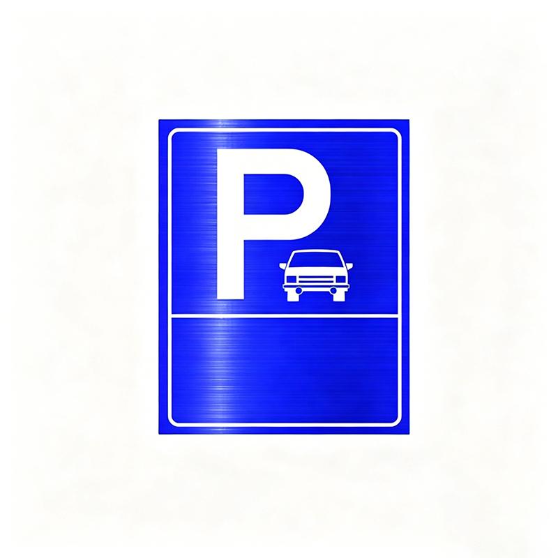 Parking warning sign