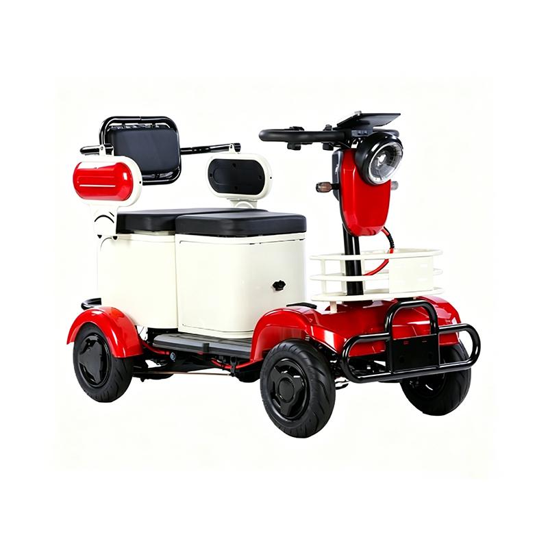 Electric four-wheel vehicle.