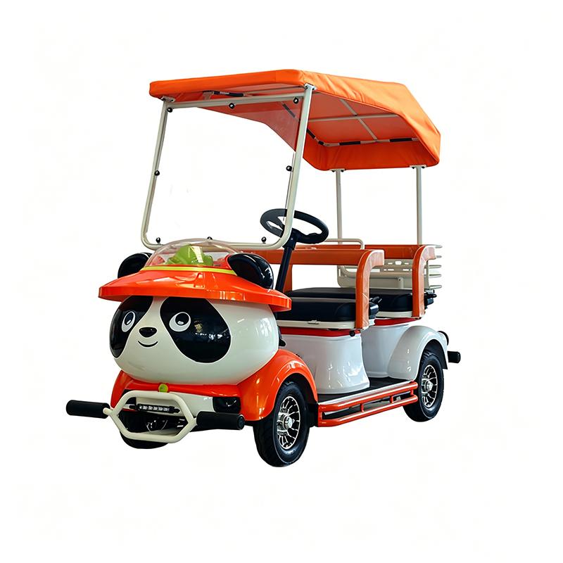 Electric four-wheel vehicle.