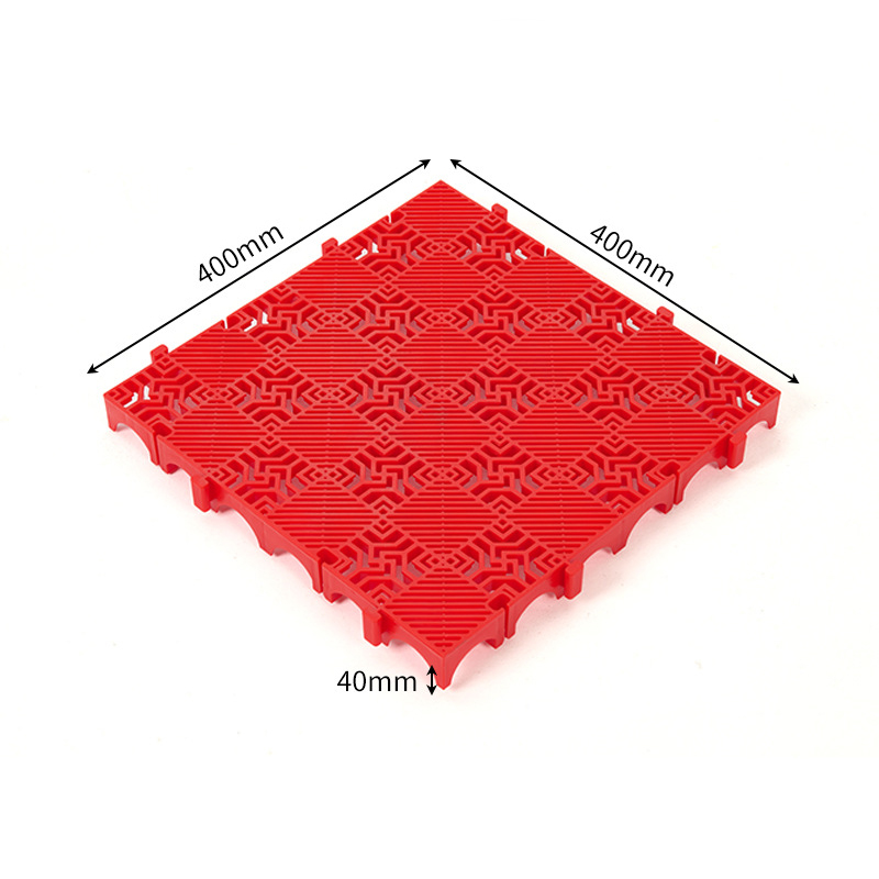 Anti-slip mesh panel