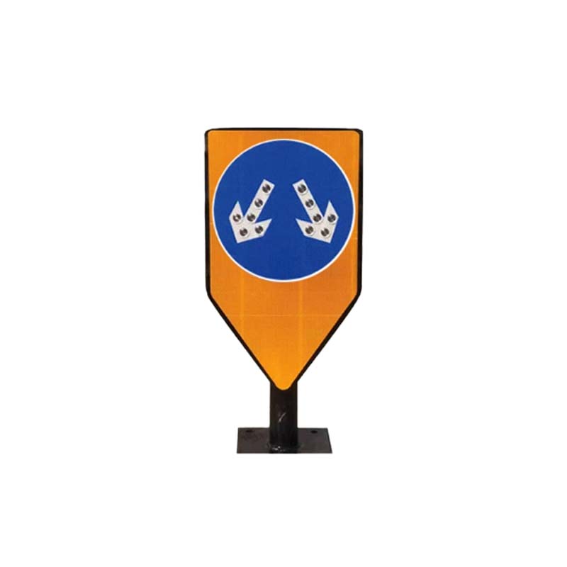 Solar-Powered Directional Sign