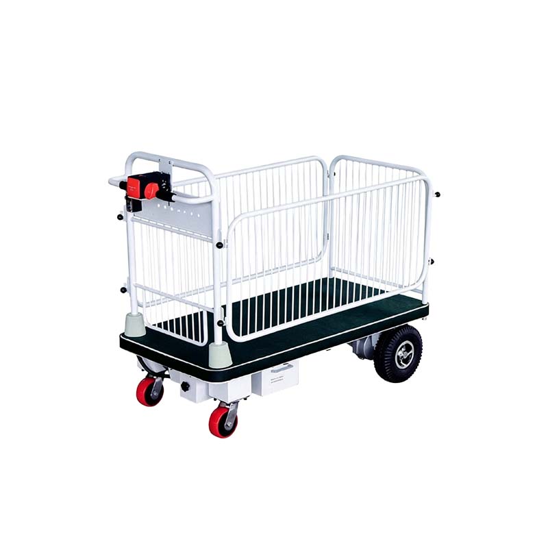 Electric flatbed vehicle