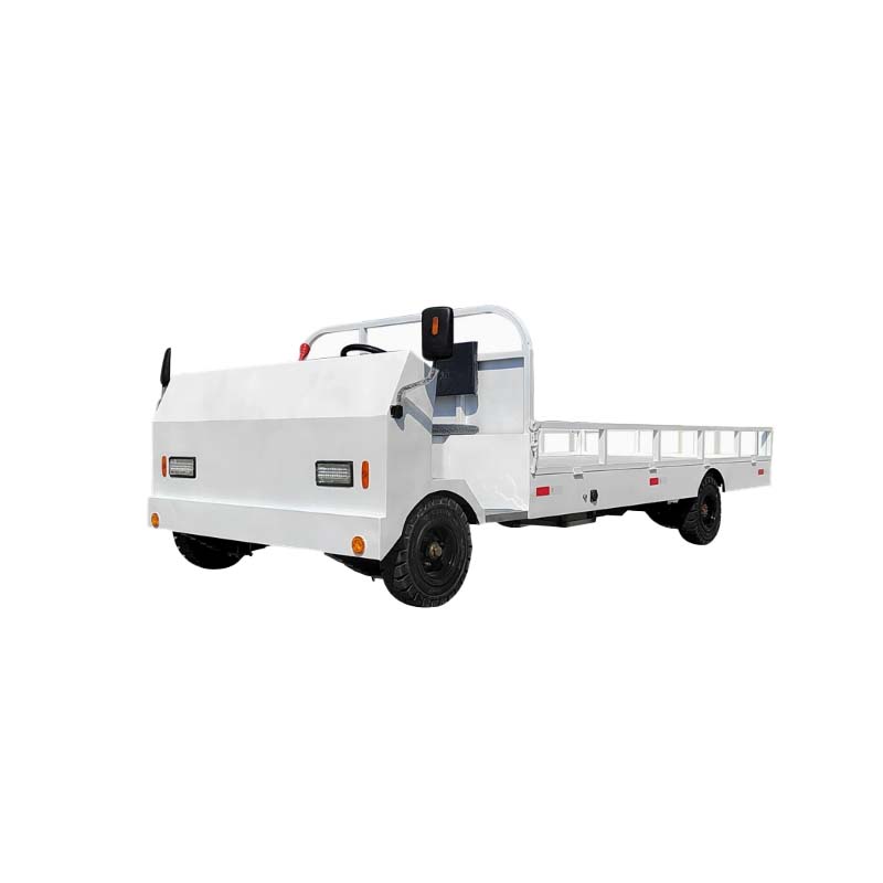 Electric flatbed vehicle