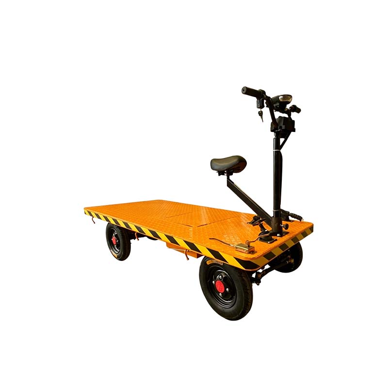 Electric flatbed vehicle