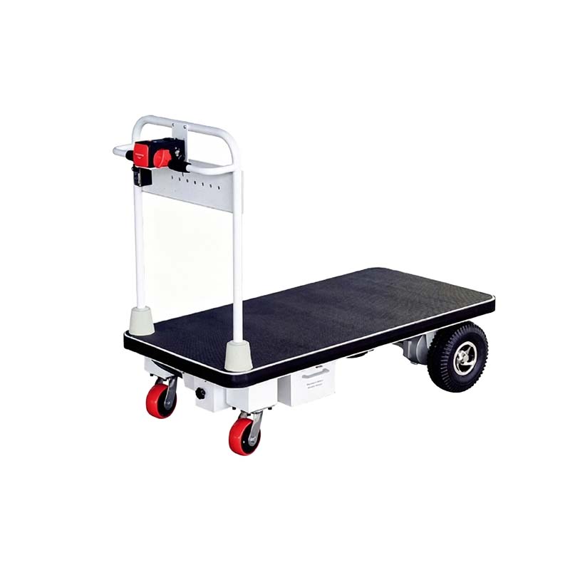 Electric flatbed vehicle