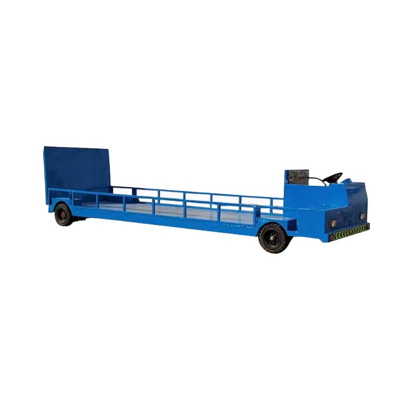 Electric flatbed vehicle