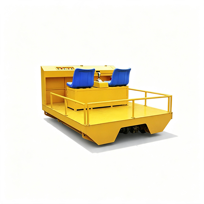 Inspection flatbed vehicle