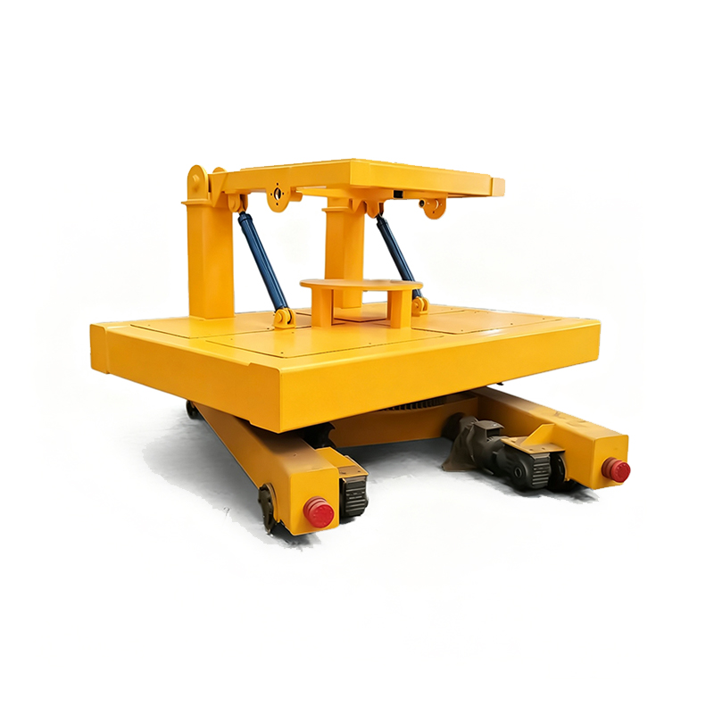 Steel container vehicle
