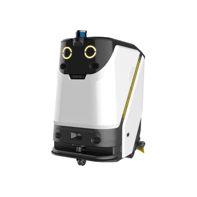 Commercial Floor Scrubber with Disinfection, Laser Navigation Cleaning Robot with 2L Large Dust Bin for Factory, Industrial Park & Parking Garage