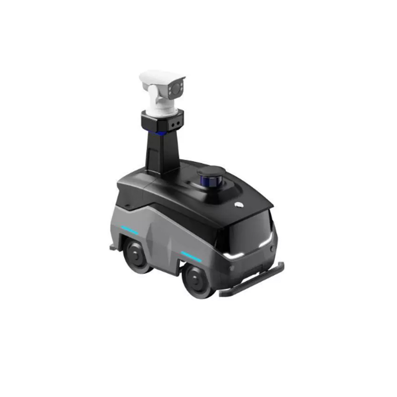 Outdoor Security Patrol Robot Autonomous Surveillance Robot with Panoramic Monitoring & Facial Recognition for Station & Residential Compound