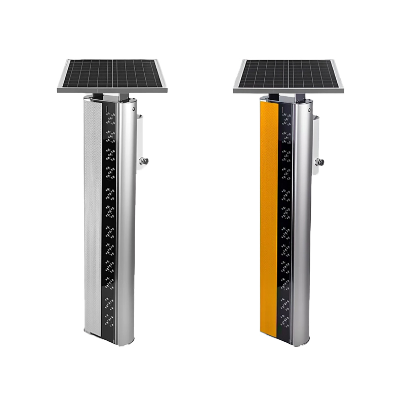 Synchronous Solar Anti‑Fog Edge Warning Light Highway LED Synchronous Strobe Beacon Lamp with Aluminum Alloy Housing