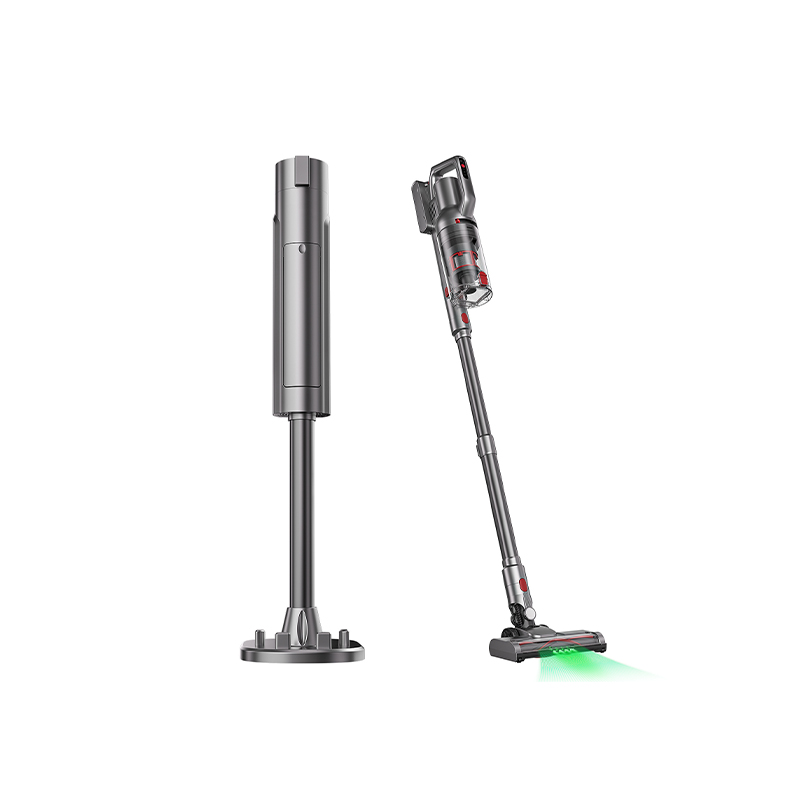 Cordless Hand‑held Vacuum Cleaner with Auto‑Dust‑Empty Base Station, 25KPa Strong Suction Brushless Stick Vacuum for Hard Floors & Short‑pile Carpets