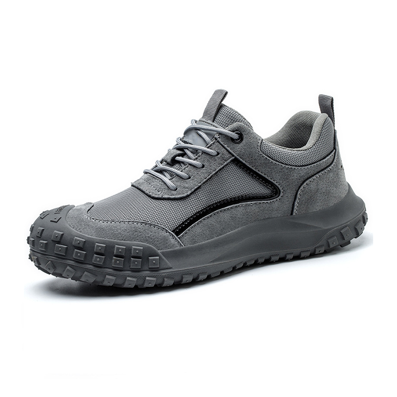 Impact‑Resistant Shoes, Safety Work Shoes with Anti‑Scuff Anti‑Collision Wide Toe Cap, Night Reflective Design & Honeycomb Breathable Inner Lining