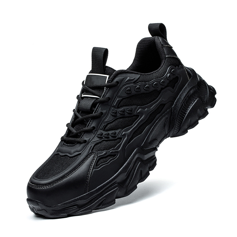 Impact‑Resistant Shoes, Lightweight Safety Work Shoes with Certified Steel Toe Cap, Kevlar Puncture‑Resistant Midsole & High‑Rebound EVA Outsole