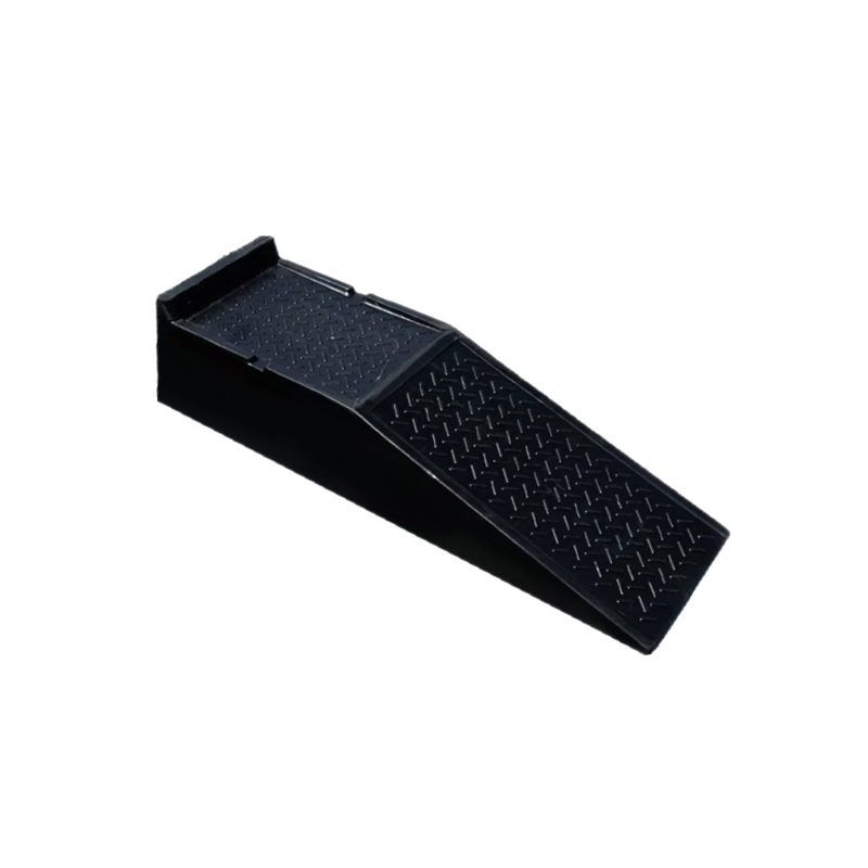 Rubber Car Service Ramp, Heavy‑Duty Vehicle Maintenance Ramp for Oil Change Repair Work