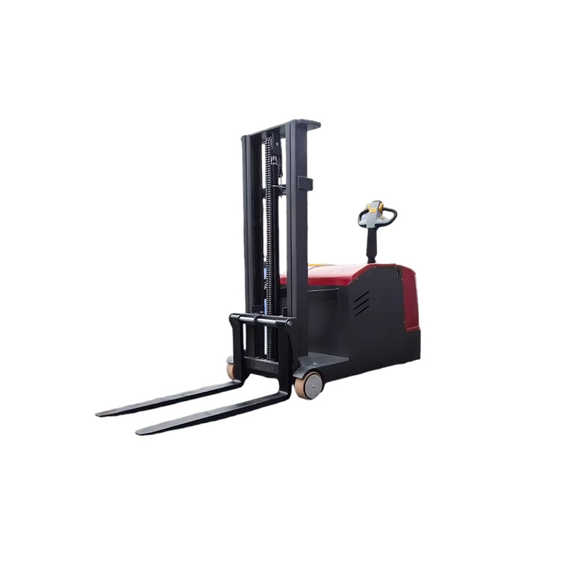 Stand‑on Electric Stacker, Heavy‑Duty Hydraulic Lifting Pallet Stacker 3500mm Lift Height for Warehouse Material Handling