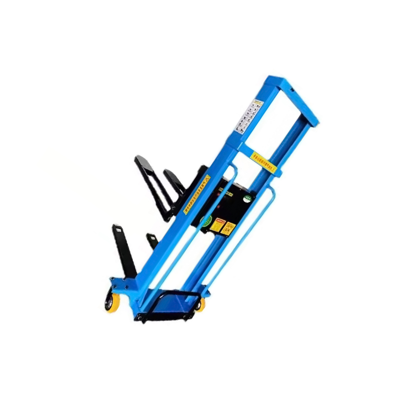 1 Ton Electric On‑board Stacker, Remote Control Automatic Lifting Portable Truck‑mounted Forklift