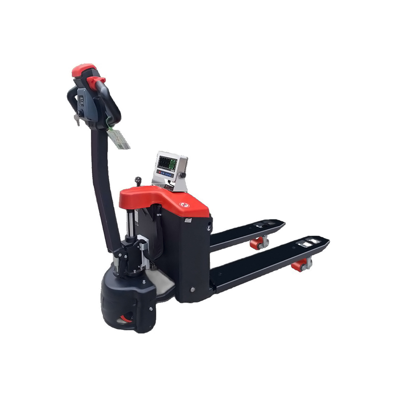 1.5Ton Fully‑Electric Pallet Truck With Built‑in Weighing Scale, Lithium Battery Powered Electric Pallet Jack