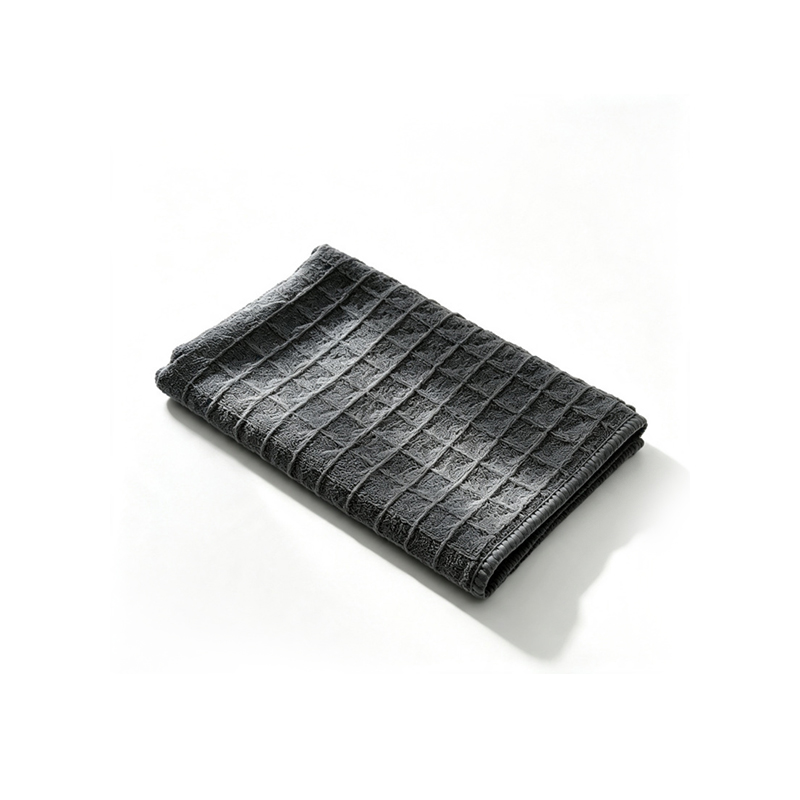 Waffle Microfiber Kitchen Cloth, Thick Absorbent Dish Towel For Oil‑Cleaning Household Use