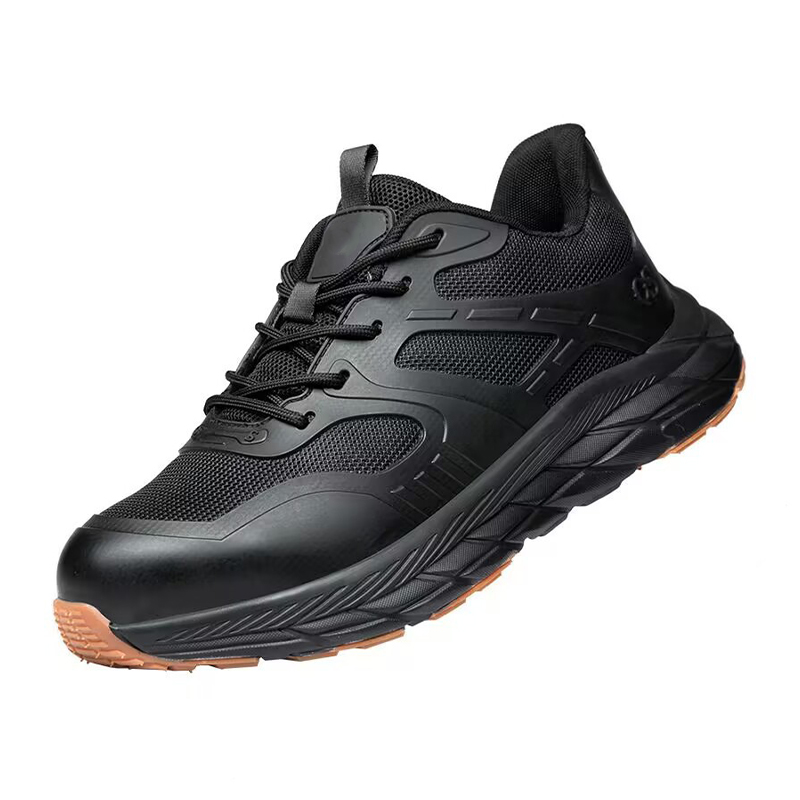 Impact‑Resistant Shoes, Safety Work Shoes with Mesh TPU Breathable Upper, Steel Toe Cap, Kevlar Puncture‑Resistant Midsole & Thickened TPR Anti‑Slip Wear‑Resistant Patch