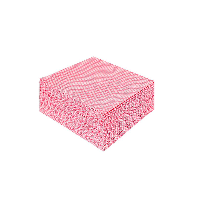 Disposable Lazy Cleaning Cloth, Wet & Dry Non-woven Dish Towel, Diamond Pattern Kitchen Oil Absorbing Wipes, 50pcs Per Pack