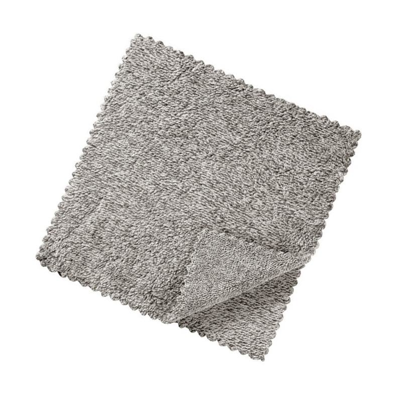 Polyester Nylon Bamboo Charcoal Cleaning Cloth,270gsm Microfiber Kitchen Dish Towel,Thick Oil Absorbent Scouring Cloth Customizable
