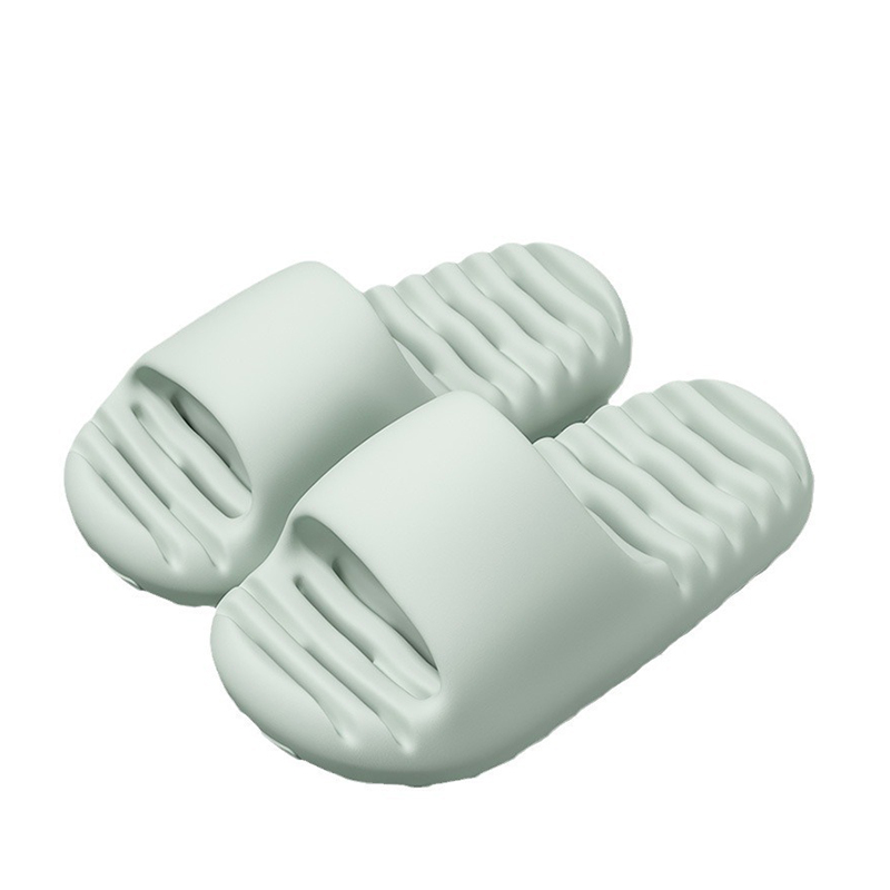 Invisible Height Increase Platform Slippers, Anti Slip Water Ripple Texture Slide Sandals