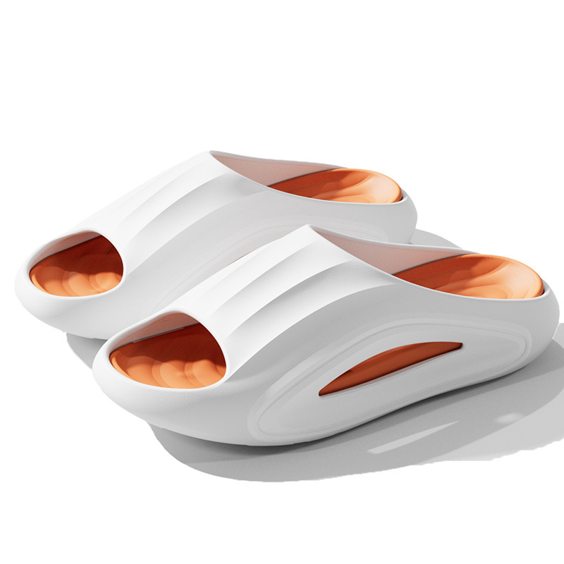 Slippers – Soft Lightweight Flexible Deepened Tread Anti-Slip Bouncy Cushioning Comfortable Shoes