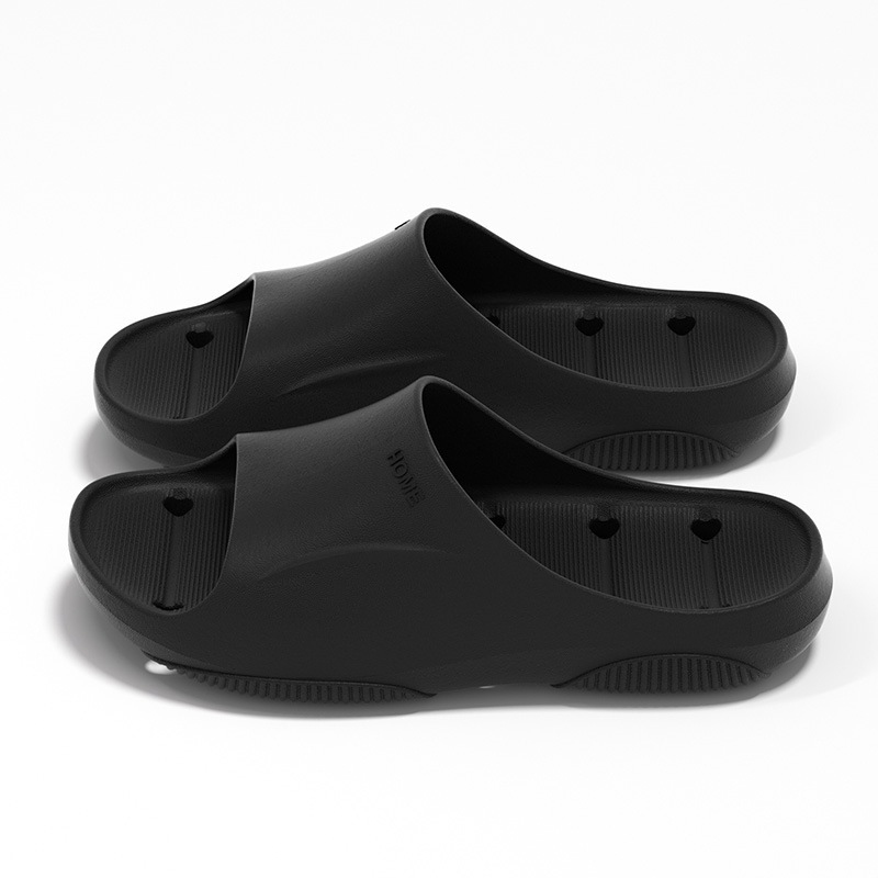 Slippers – PVC Quick-Drying Drainage Odorless Thick Sole Lightweight Anti-Slip All-Season Home Shoes
