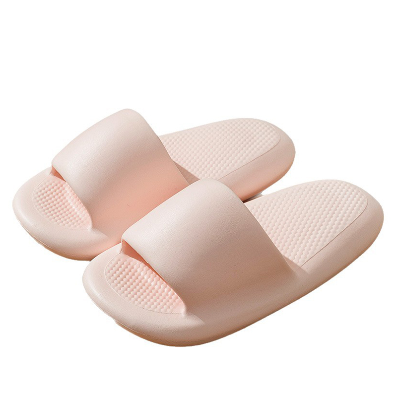 Slippers – Raised Anti-Slip Tread Thickened Soft Sole Excellent Rebound Silent Comfortable Shoes