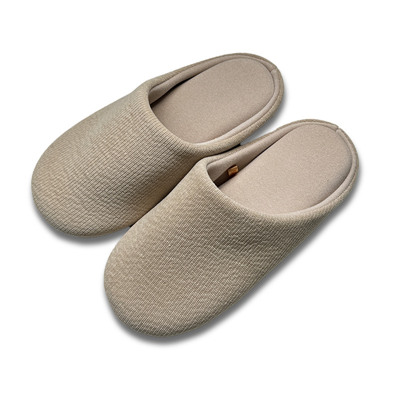 Slippers – Skin-Friendly Knit Breathable TPR Anti-Slip Wear-Resistant Thickened Flexible Durable Shoes
