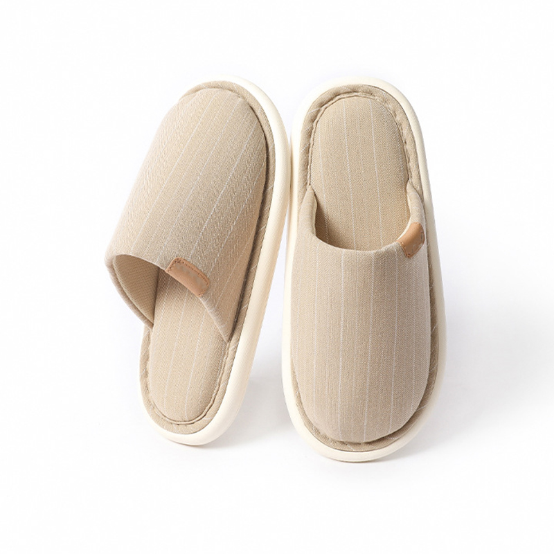 Slippers – Skin-Friendly Cotton-Linen Breathable EVA Anti-Slip Wear-Resistant Thickened Sole Shoes