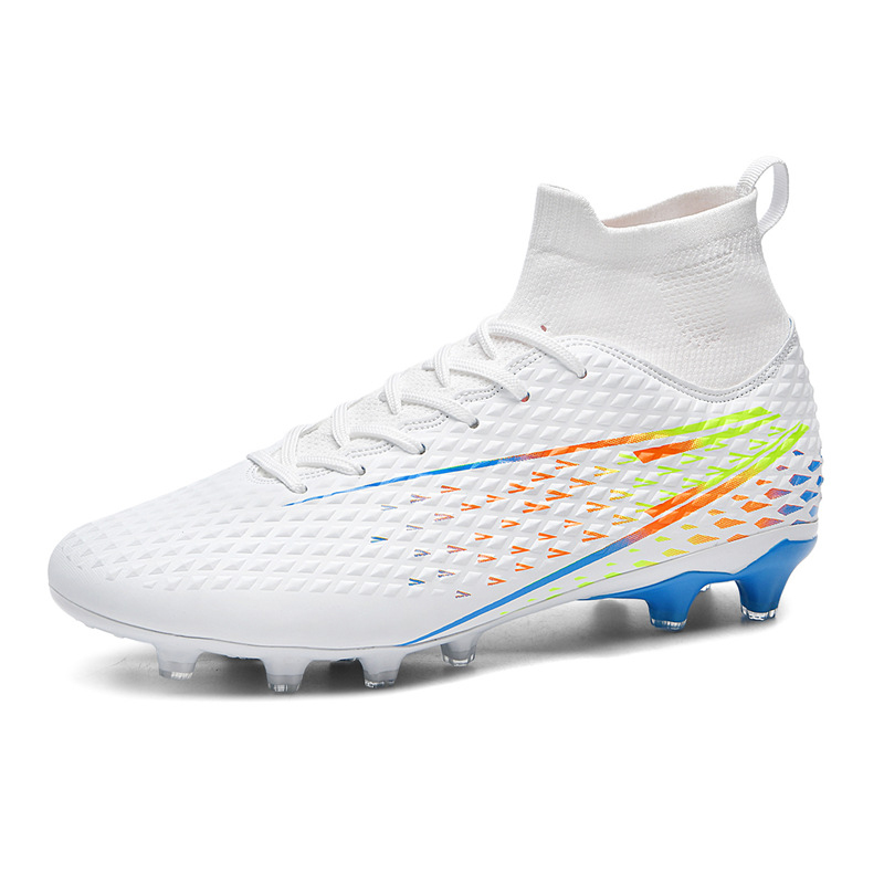 Spiked Shoes – Rapid Rebound Jiameng Leather TPU Anti-Slip Outsole Stable Ankle Support Football Shoes