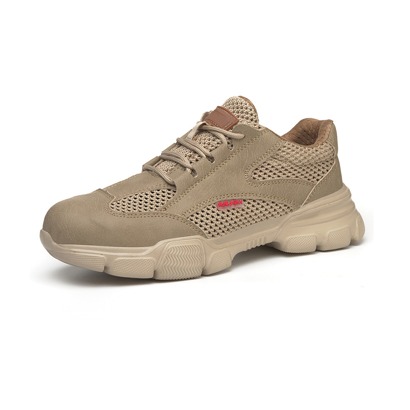 6KV Insulated Safety Work Shoes, Anti-Smash Anti-Puncture Microfiber Mesh Lightweight Non-Slip All-Metal-Free Safety Footwear
