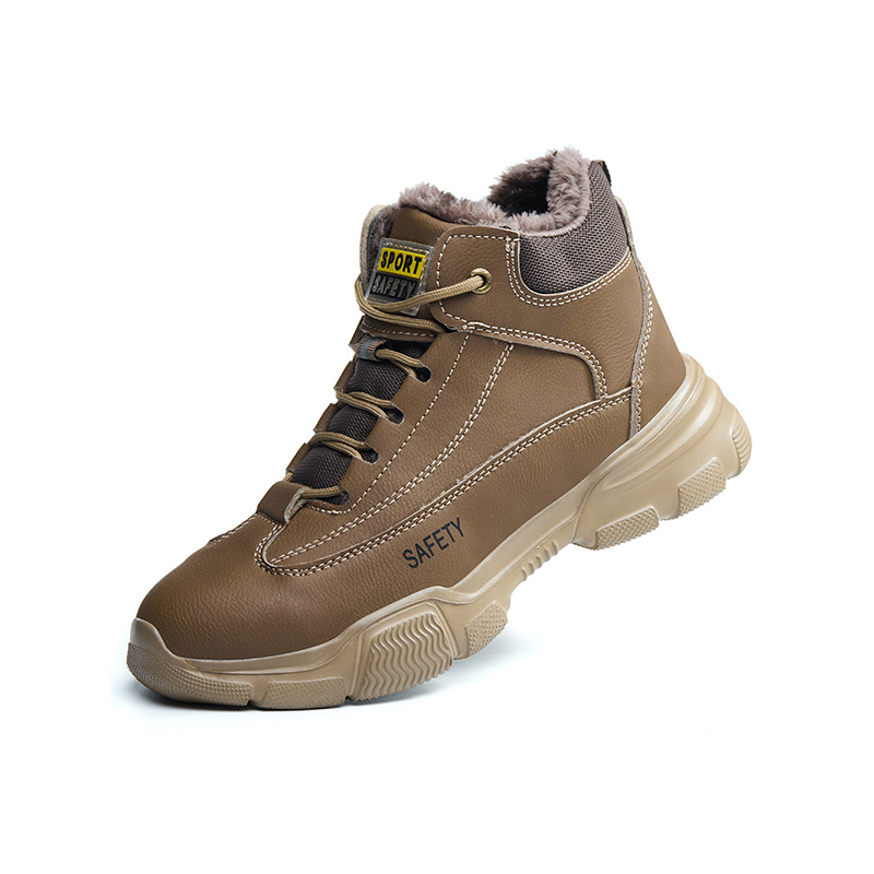 6KV Insulated Waterproof Winter Safety Boots, Fleece Lined Warm Work Shoes, Anti-Smash Anti-Puncture Anti-Slip Wear Resistant Protective Boots