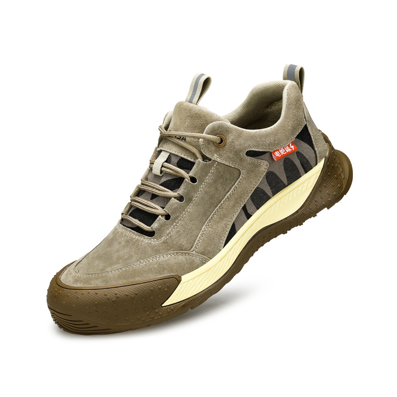 10KV Insulated Safety Shoes for Electricians, Anti-Smash Anti-Puncture, Fiberglass Toe Cap Kevlar Midsole Non Slip Rubber Outsole