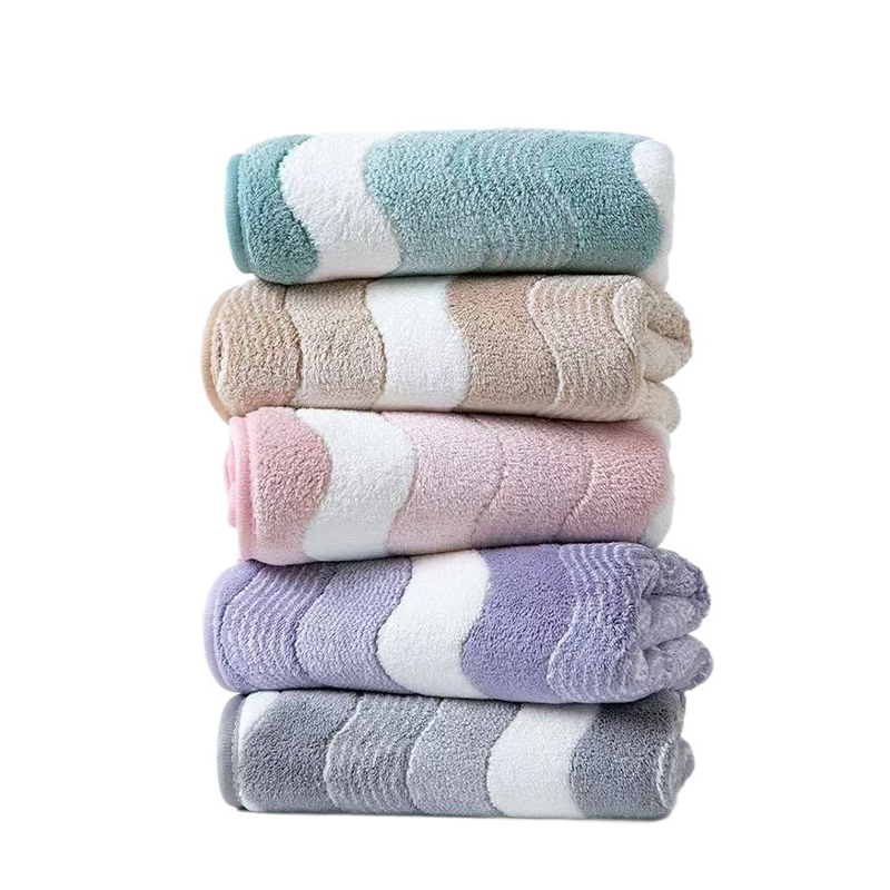 Towel – Advanced Water Absorption Combed Cotton Edge Finishing Shed-Resistant Premium Soft Towel