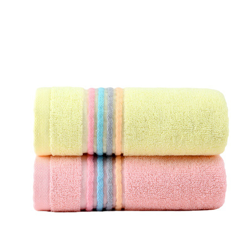 Towel – Reactive Printing Dyeing Combed Cotton Soft Resilient Shed-Resistant Exquisite Edge Binding Towel