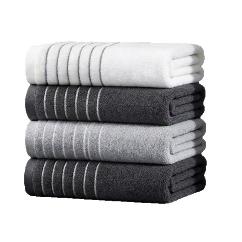 Towel – Soft Combed Cotton Xinjiang Long-Staple Dense Terry Loops Shed-Resistant Sensitive Skin Towel