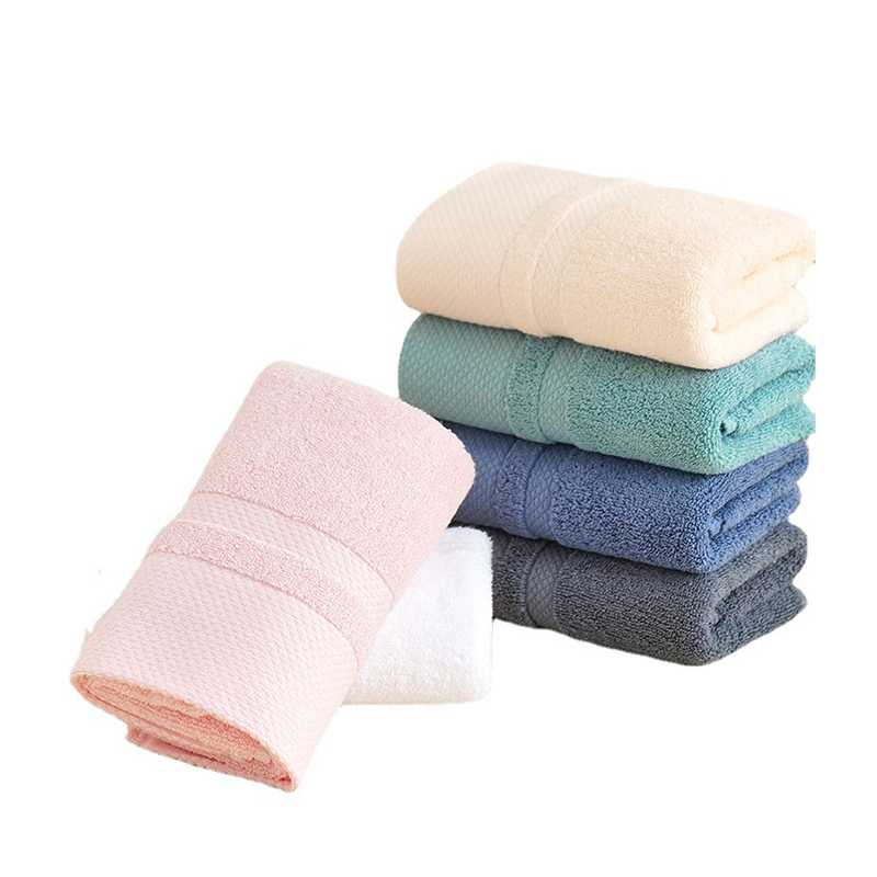 Towel – Neat Terry Loops Long Cotton Fibers Soft Absorbent Exquisite Edge Finishing Cartoon Pattern Towel