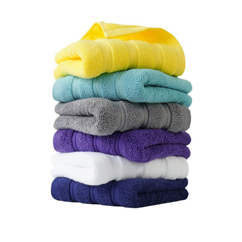 Towel – Xinjiang Cotton Neat Terry Loops Long Fibers Soft Fluffy Absorbent Exquisite Edge Finishing Towel