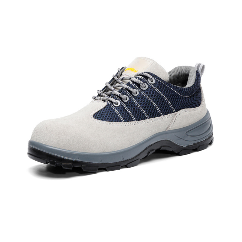 10KV High Voltage Insulated Safety Shoes, Anti-Smash Anti-Puncture, Fiberglass Toe Cap, Breathable Mesh Suede Upper