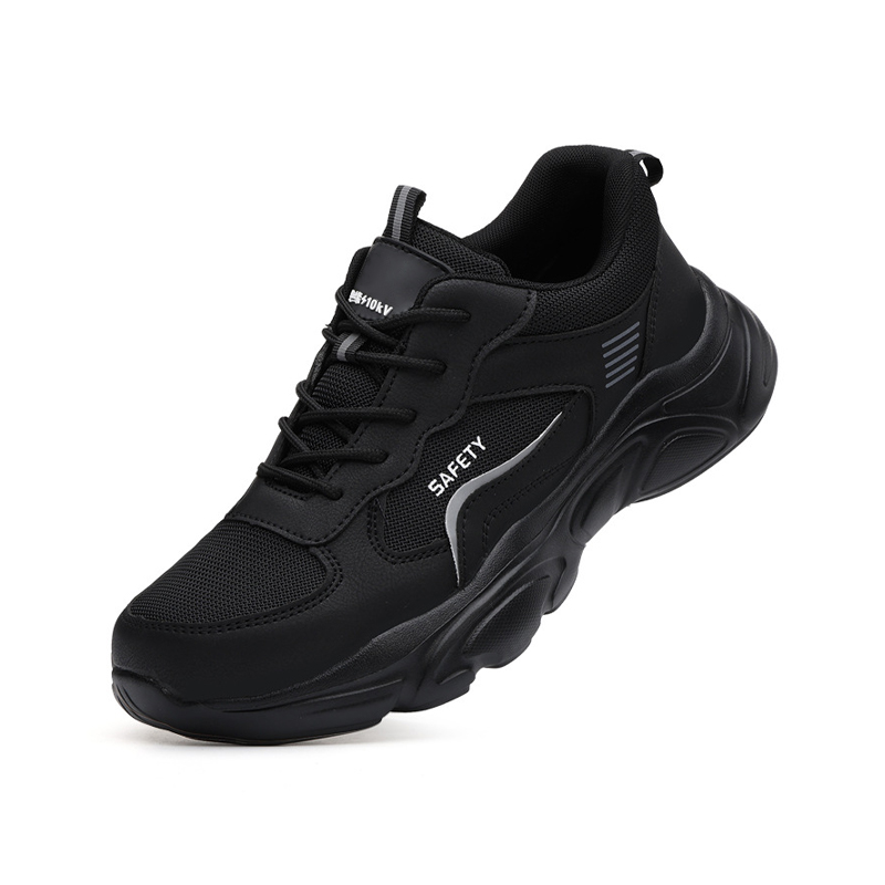 10KV Insulated Stylish Safety Shoes for Electricians, Lightweight Breathable Mesh Anti-Slip Rubber-Plastic Outsole