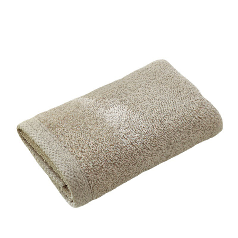 Towel – Cotton Yarn Thickened Soft Shed-Resistant Fluorescent-Free Exquisite Edge Binding Absorbent Towel
