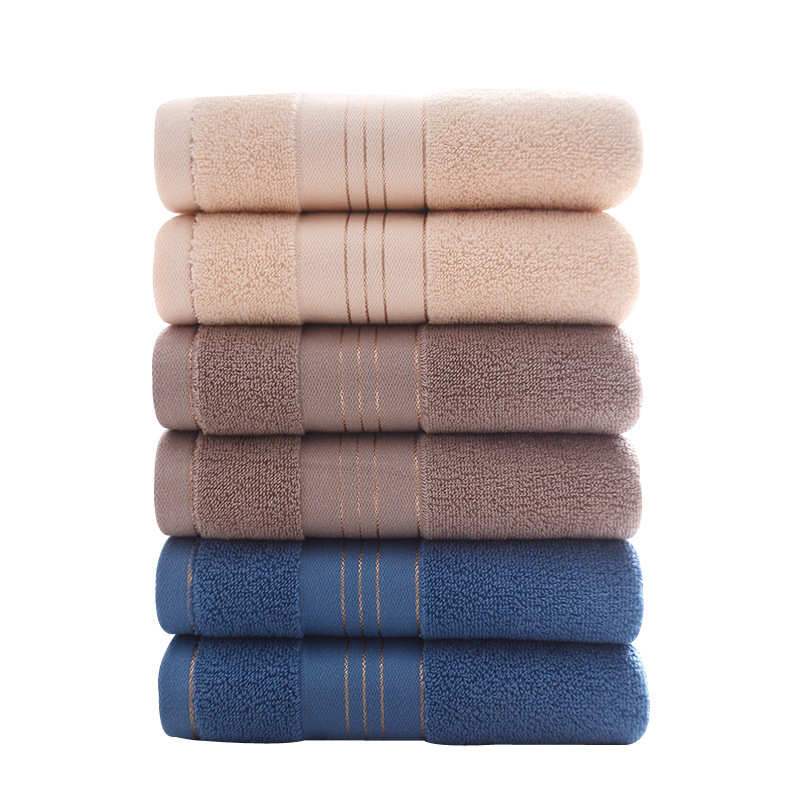 Towel – Premium Xinjiang Cotton Yarn Tight Even Edge-Locking Flat Fine Comfortable Skin Care Towel