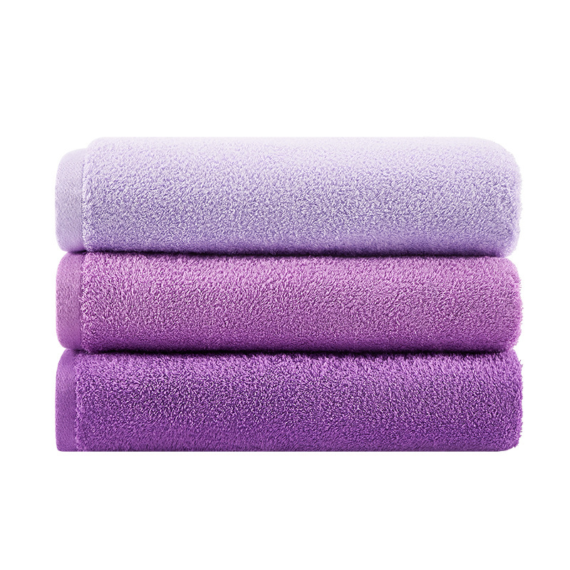 Towel – Fine Terry Loops Tightly Woven Shed-Resistant Smooth Stitching Reactive Printing Colorfast Towel
