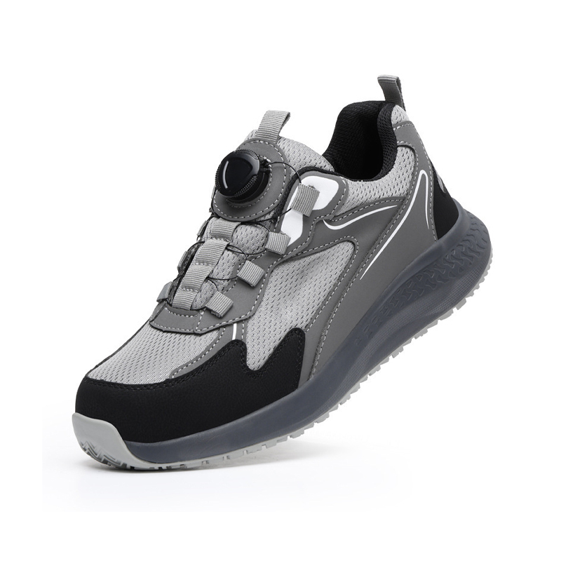 10kV Insulated Safety Shoes, Carbon Fiber Toe Cap Anti Smash Anti Puncture Work Shoes, SRC Anti Slip MD Sole with Rotary Knob Lacing