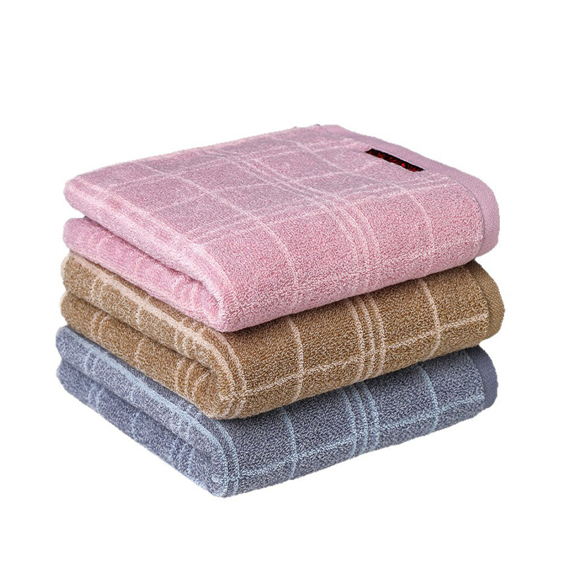 Towel – 3-Second Strong Water Absorption Neat Terry Loops Long Cotton Fibers Exquisite Edge Binding Towel