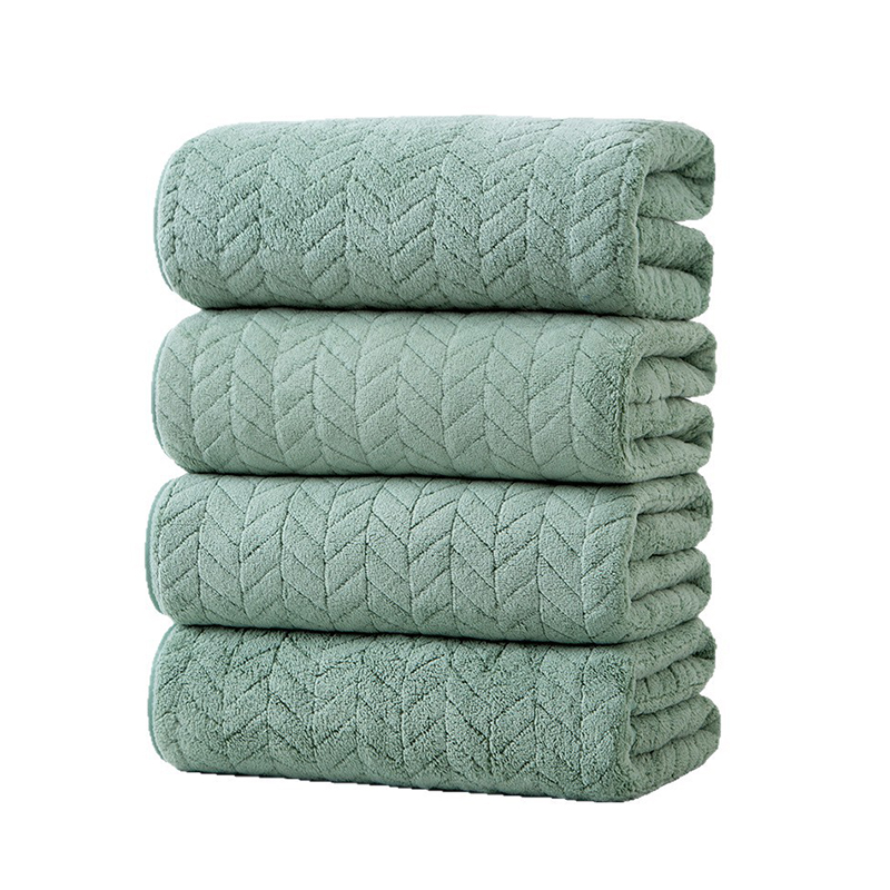 Towel – Soft Comfortable Fine Long Fibers Fluffy Breathable Shed-Resistant Washable Gentle Towel