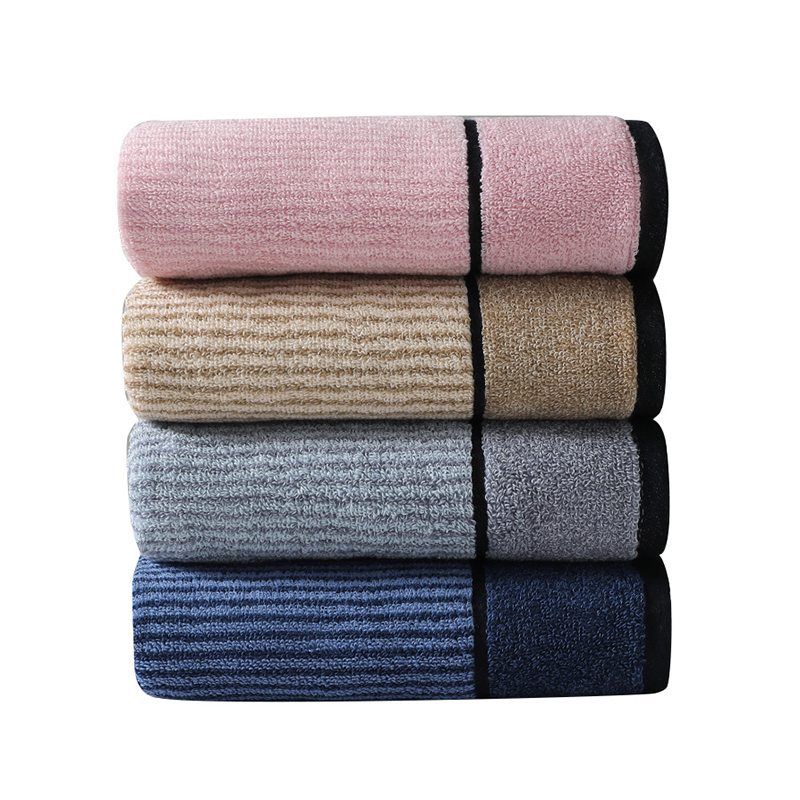 Towel – Fine Dense Terry Loops Tight Edge-Locking 3-Second Moisture Absorption Soft Skin-Friendly Towel